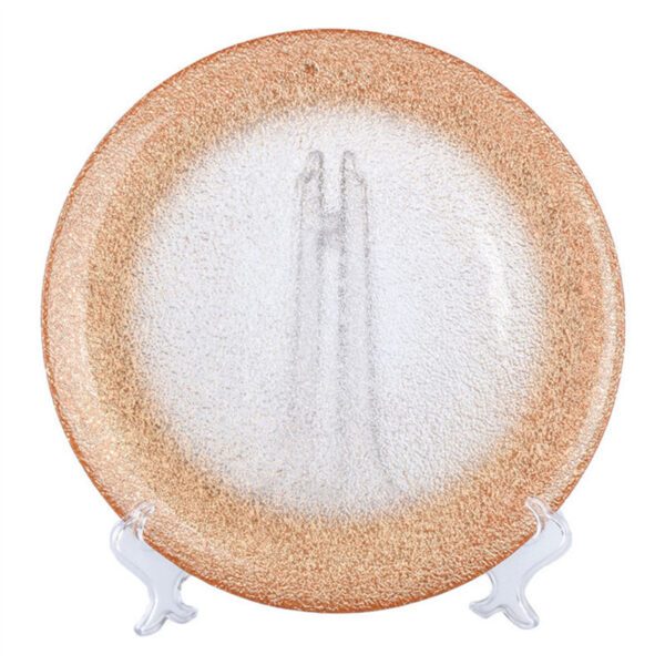 Wholesale Glass Charger Plate PZ-076